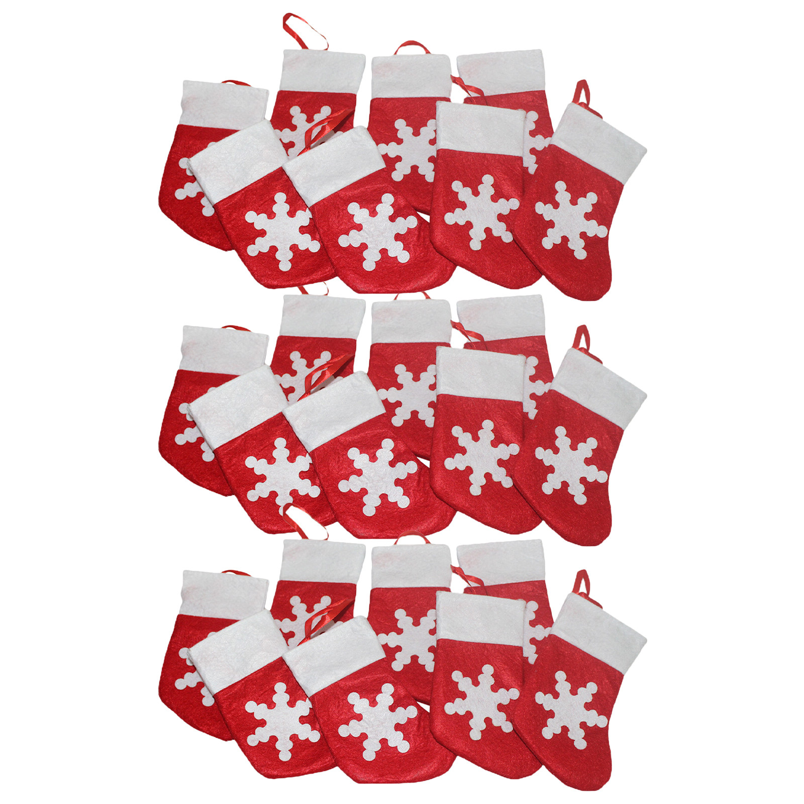 24Pcs Small Christmas Stocking - Christmas Stocking Hanging recension och pris