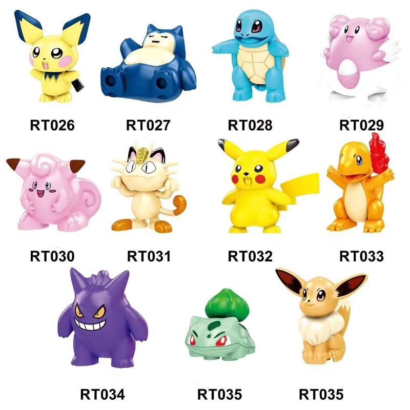 Pokémon Assembly Toy Anime Min - Lego Set Creator recension och pris