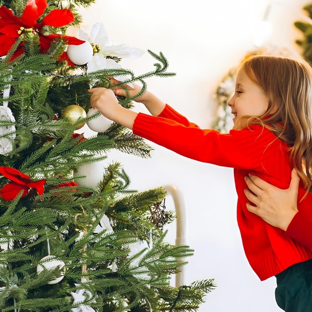 10PCS Christmas Artificial Nor - Christmas Wreath Fake recension och pris