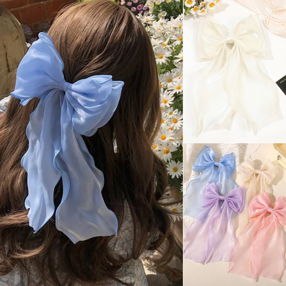 New Women French style Sweet P - Ribbon Bow Gift recension och pris