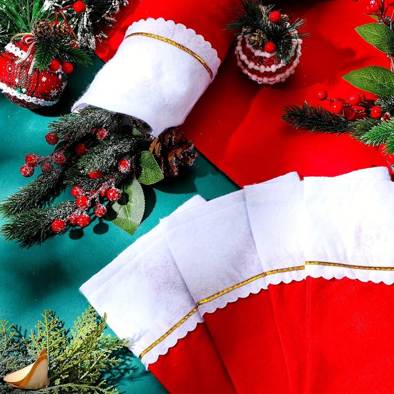 1/3/6pcs Christmas Stockings,  - Christmas Stocking Hanging recension och pris