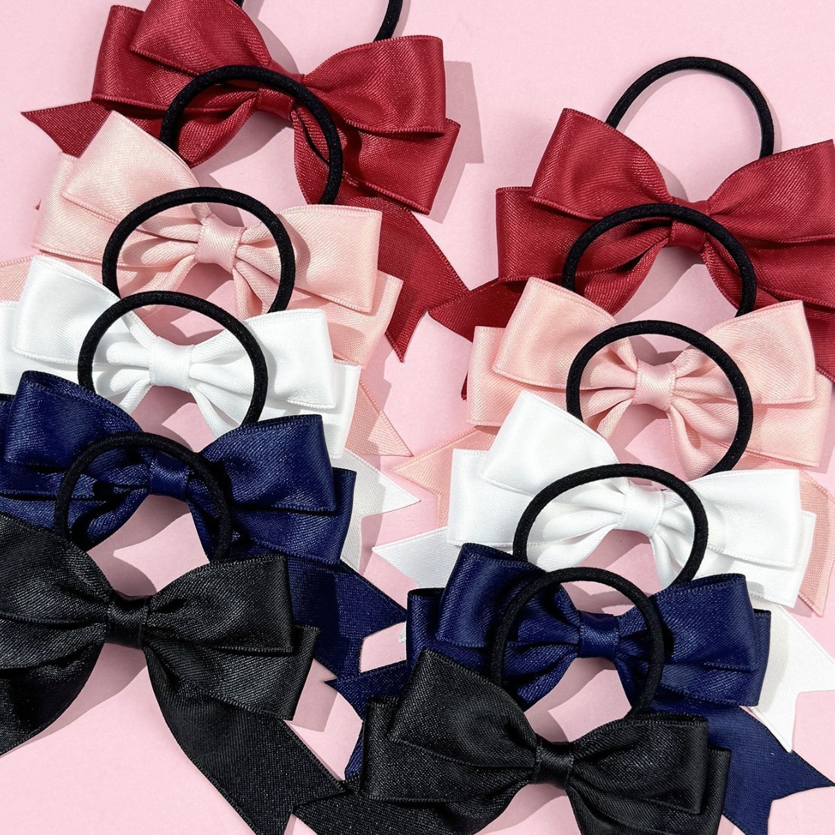 2 Pieces of Bow Hair Ties, Swe - Ribbon Bow Gift recension och pris