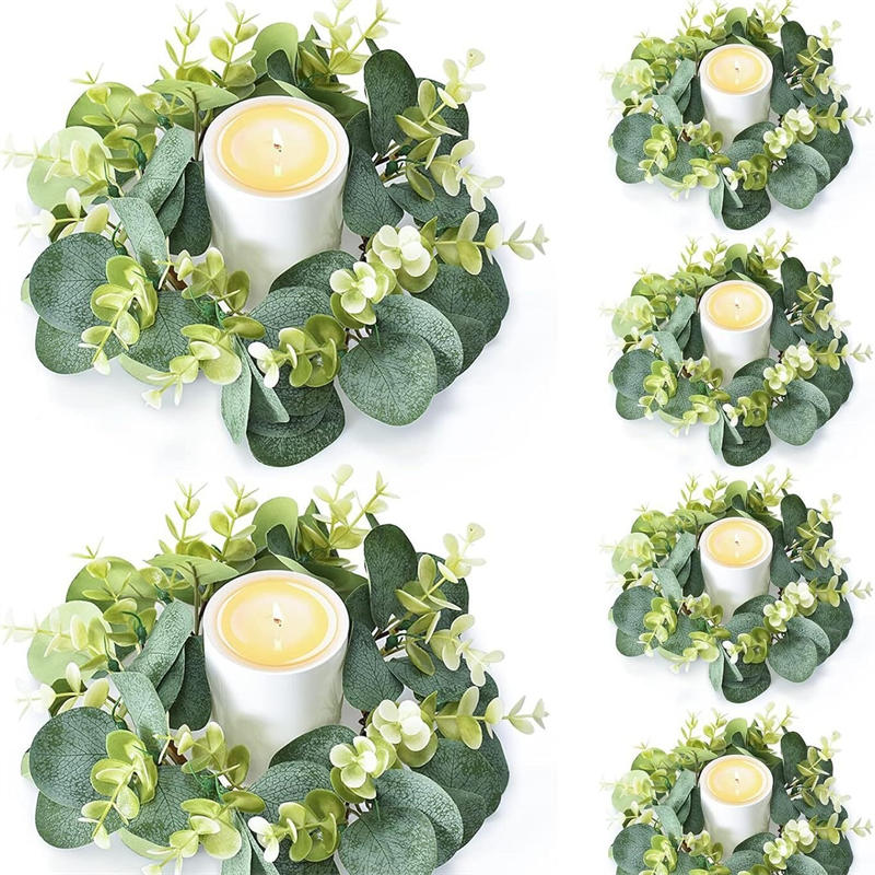 Eucalyptus Wreath Christmas Ca - Christmas Wreath Fake recension och pris