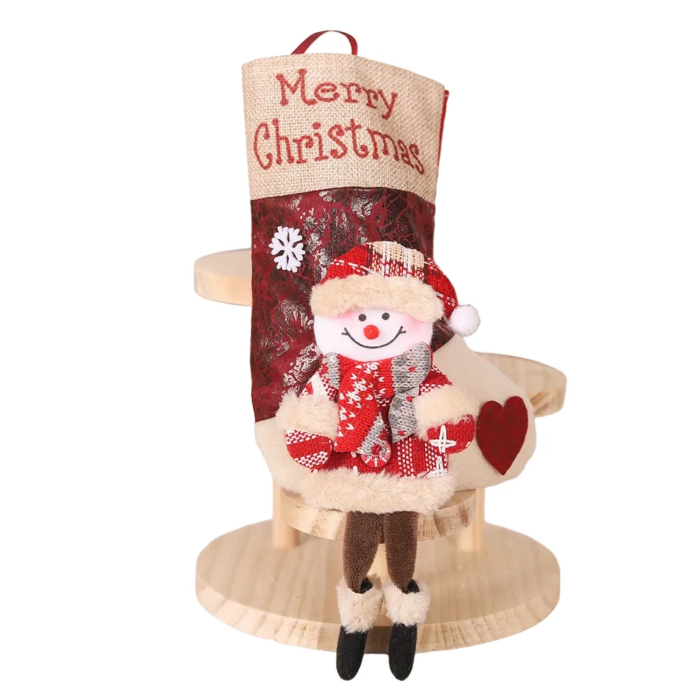 Large Santa Christmas Stocking - Christmas Stocking Hanging recension och pris