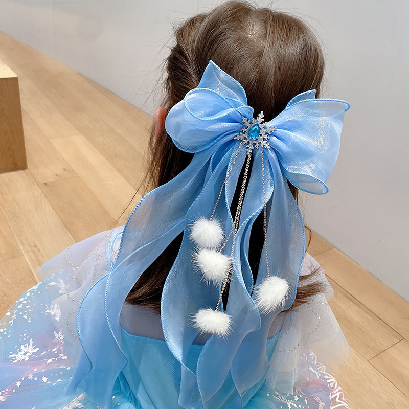Princess Pompom Hairpins Big B - Ribbon Bow Gift recension och pris