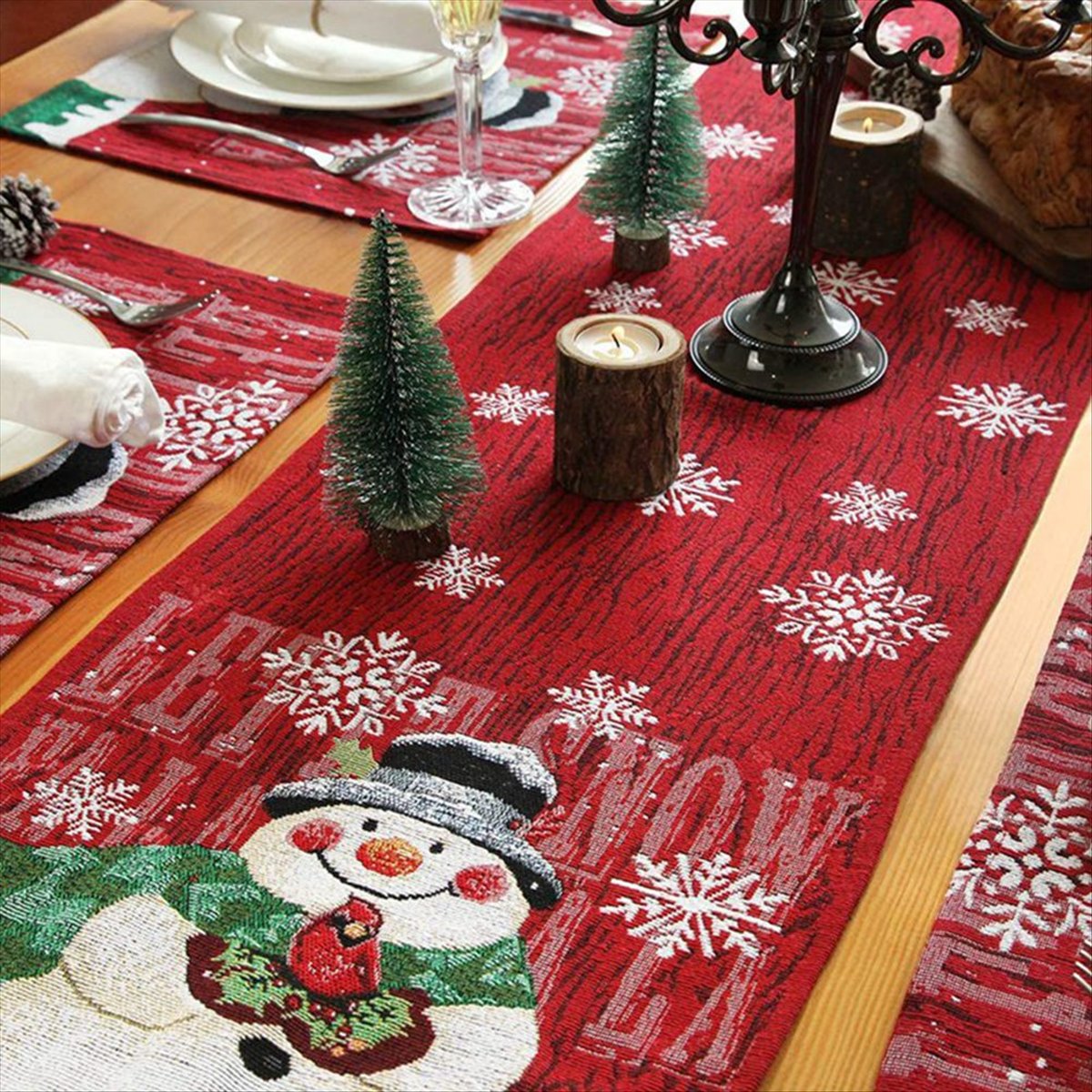 ABDD HOT  Christmas Table Runn - Christmas Table Runner recension och pris