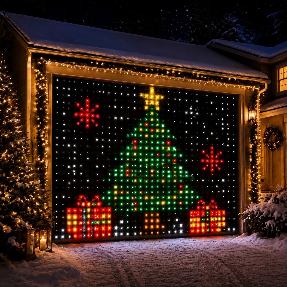 Smart RGB LED Curtain Lights B - Led Fairy String Lights recension och pris