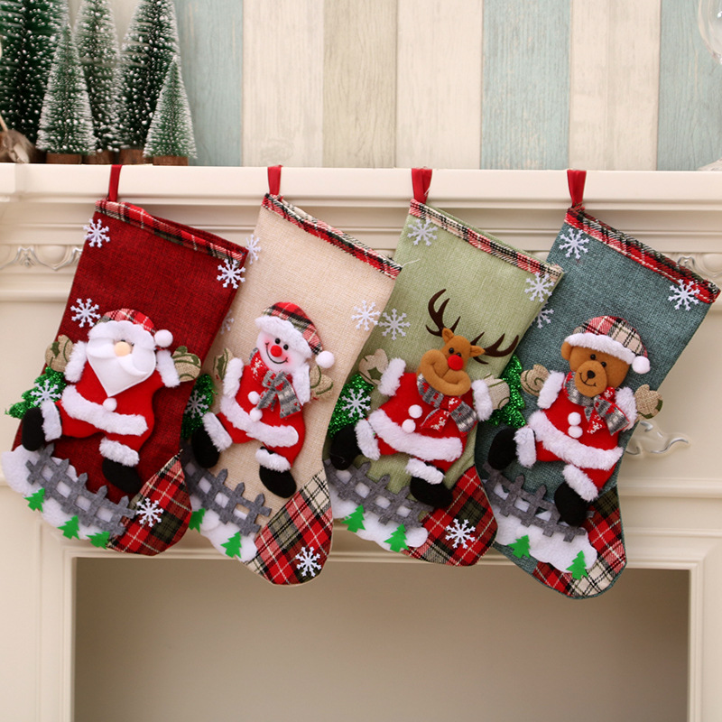 31cm Large Christmas Stockings - Christmas Stocking Hanging recension och pris