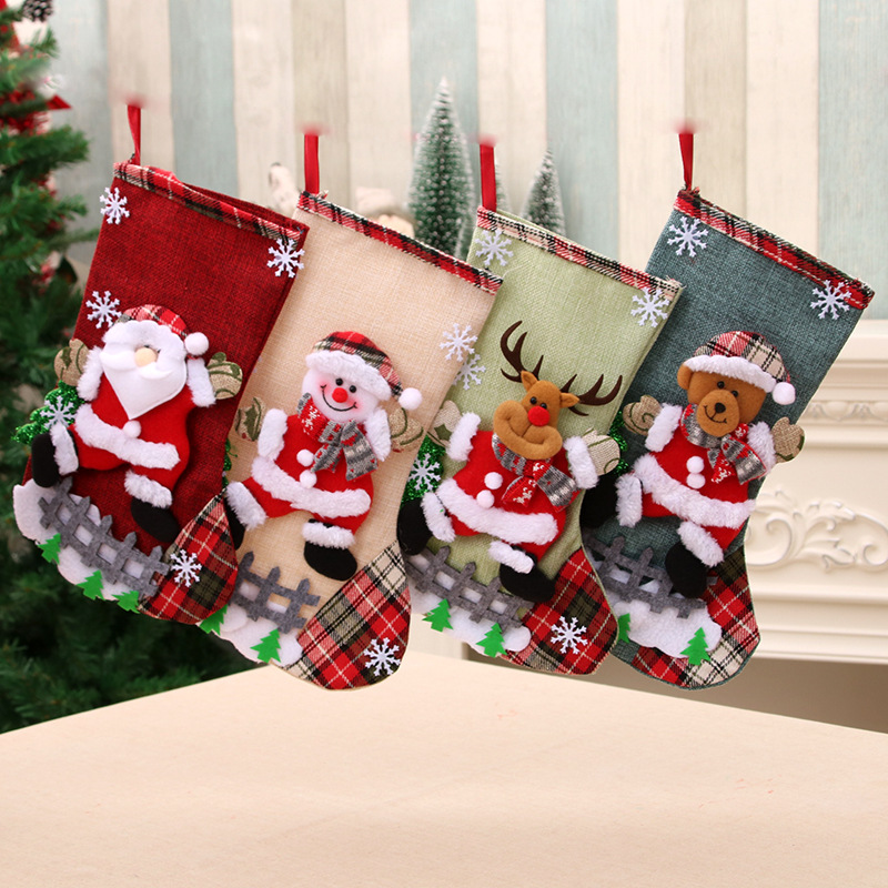 31cm Large Christmas Stockings - Christmas Stocking Hanging recension och pris