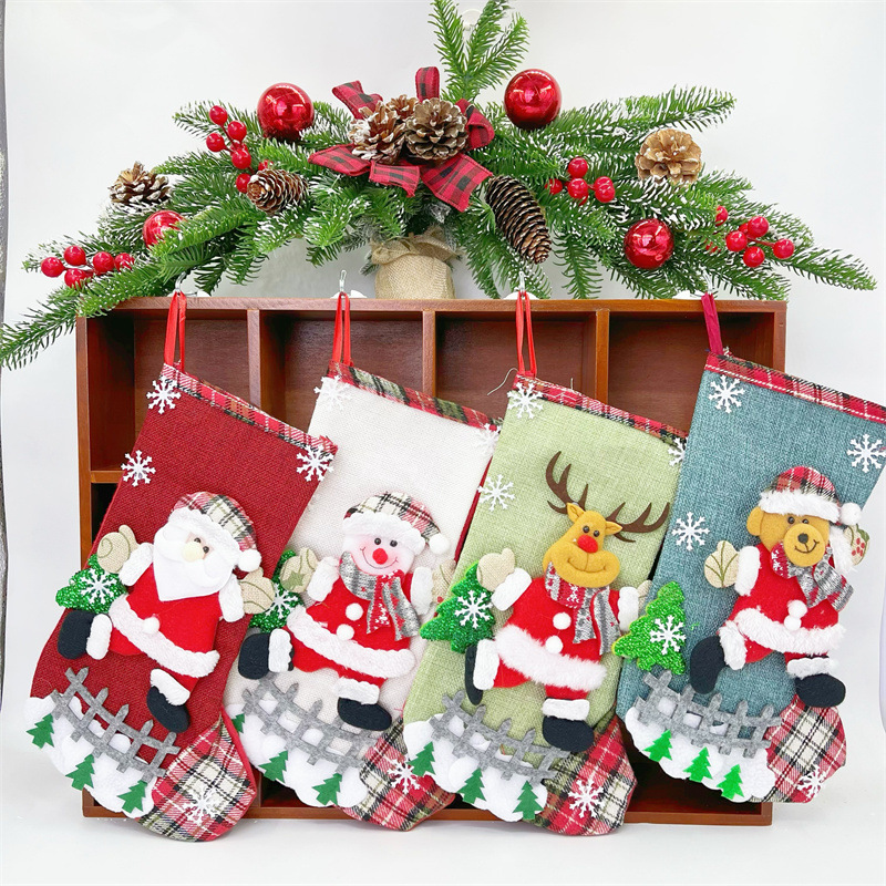 31cm Large Christmas Stockings - Christmas Stocking Hanging recension och pris
