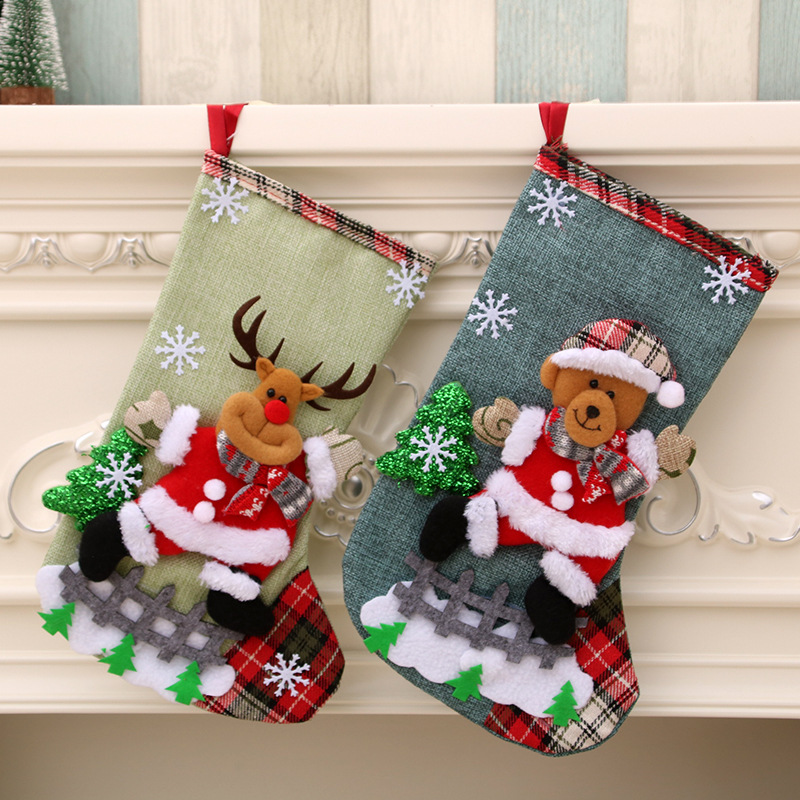 31cm Large Christmas Stockings - Christmas Stocking Hanging recension och pris