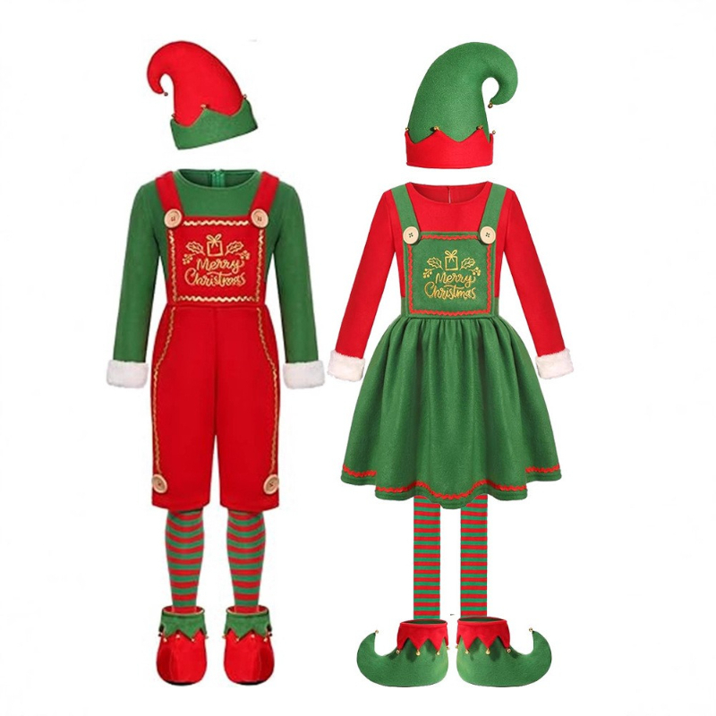 Funny Adult Santa Claus Cospla - Elf Costume Christmas recension och pris