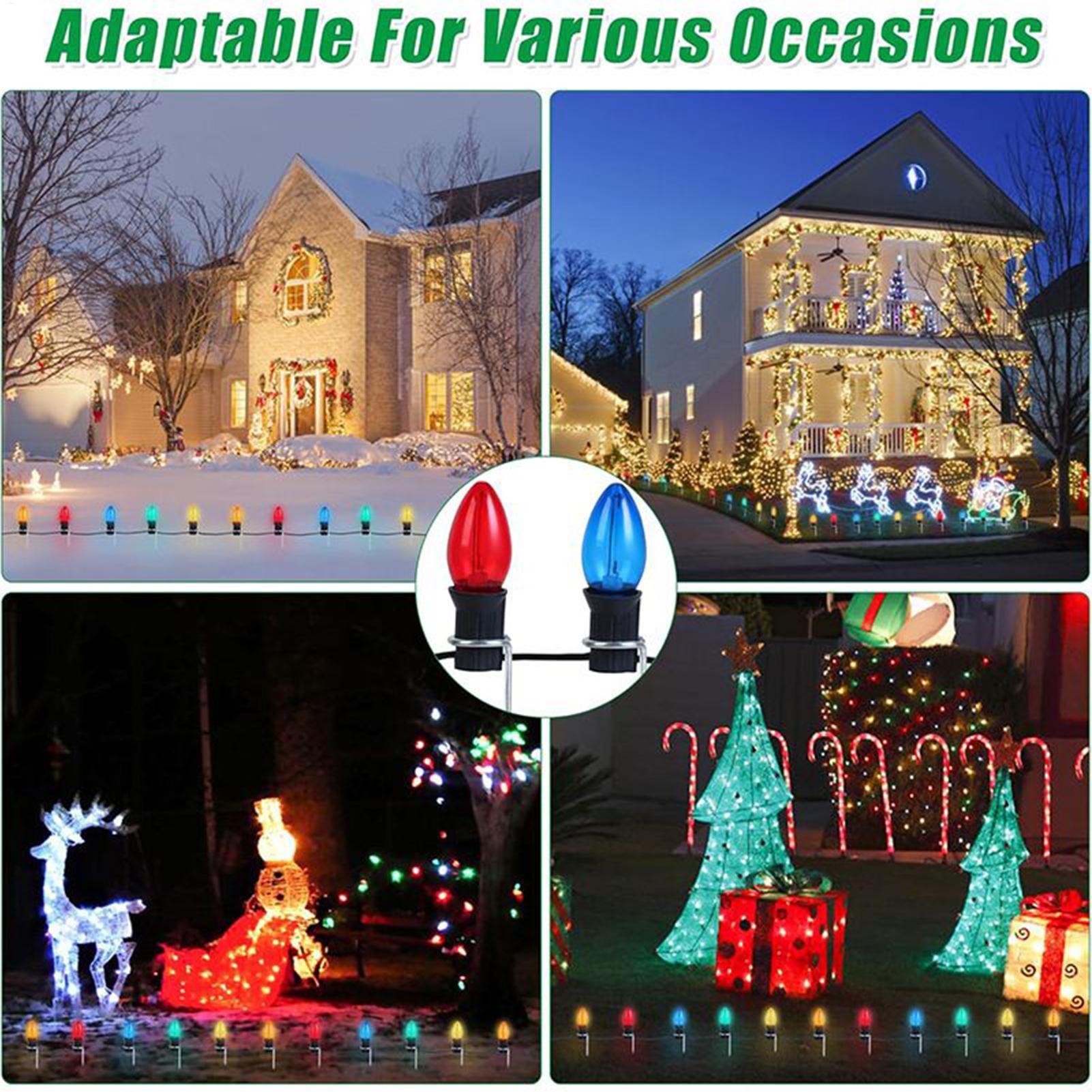 Christmas Light Stakes 12-Inch - Christmas Lights Outdoor recension och pris