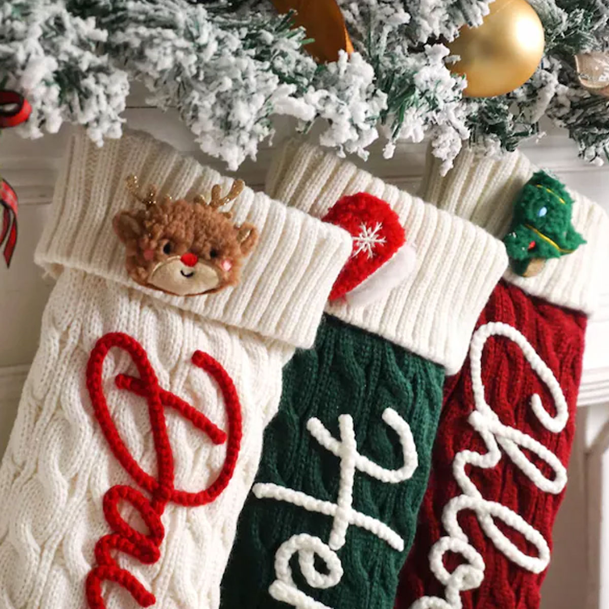 1PC Christmas Decorative Stock - Christmas Stocking Hanging recension och pris