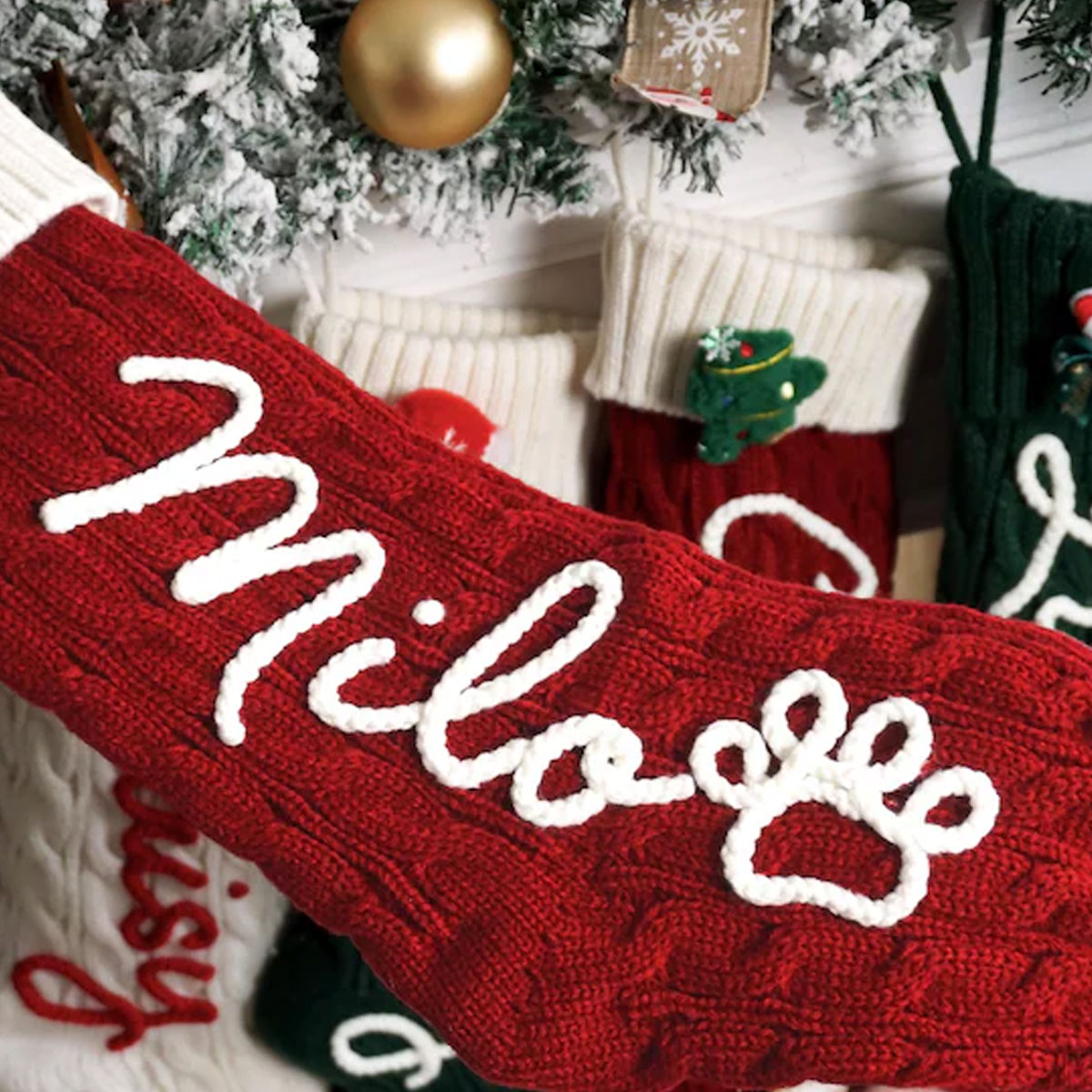 1PC Christmas Decorative Stock - Christmas Stocking Hanging recension och pris